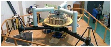 фотография опытной Российской установки