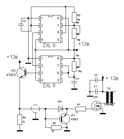 Генератор на 555 как учил DedIvan