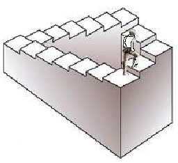 Стремитесь к новым вершинам!   Все за товарищем Корончиком! Смотрите, как отважно он один идёт правильным путём!!!!